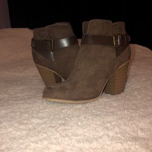 Adorable brown booties